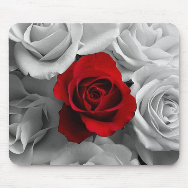 rose mouse pad (Front)