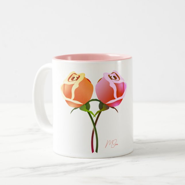 Rose Mug (Front Left)