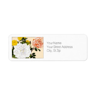 Rose multicolore, Botanical Art Adresse