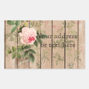 Rose of Orleans Ecru Mason Jar and Daffodils Sticker