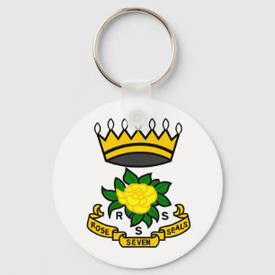 Rose of Seven Seals Key Chain for RSS