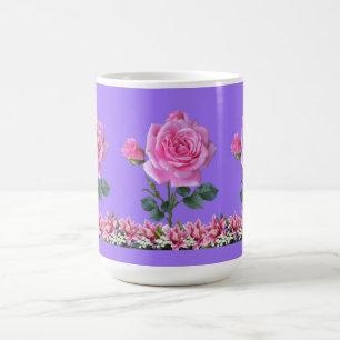 Rose Of Sharon Lilly Of The Valley Coffee Mug