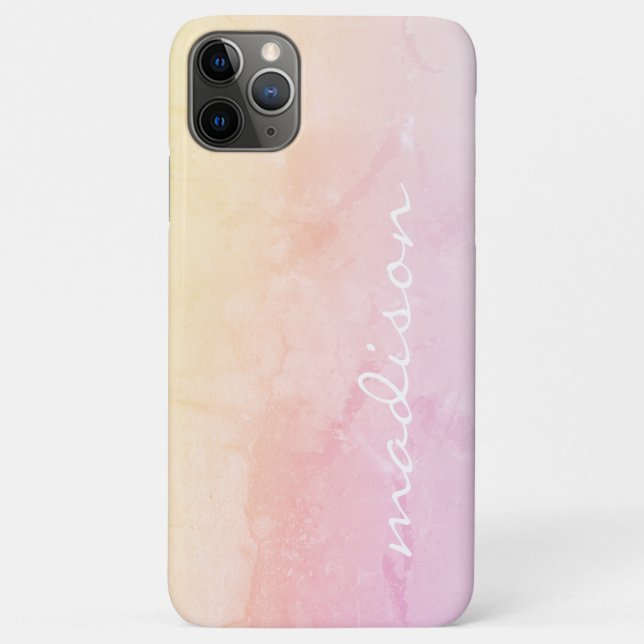 Rose Ombre Glam Case-Mate iPhone Case (Back)