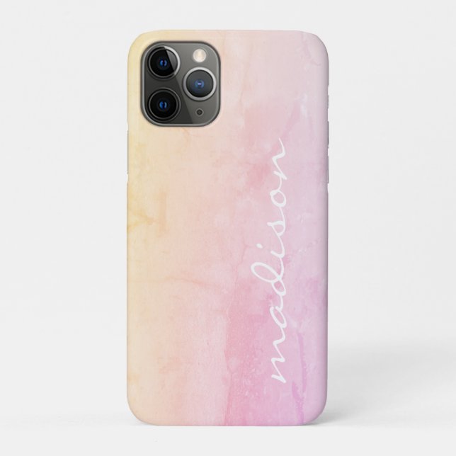 Rose Ombre Glam Case-Mate iPhone Case (Back)