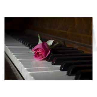 Rose on Piano