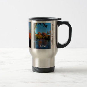 Rose on Red Rock Crossing Mug