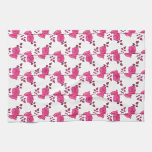 Rose on the Vine Kitchen Towel