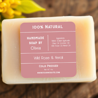Rose pâle | Étiquettes de produits contenant des i