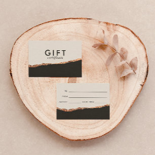 Rose Parties scintillant or et certificat cadeau m