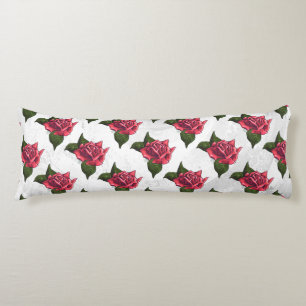 Rose Pattern Body Pillow