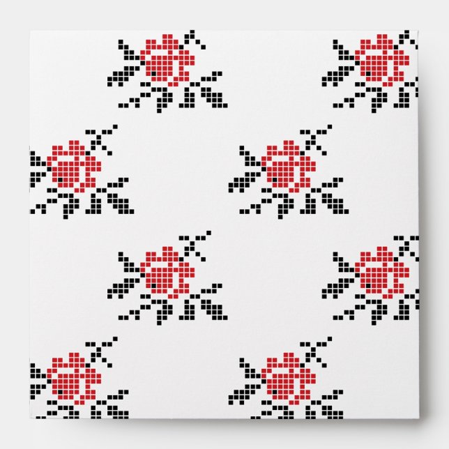 ROSE pattern Envelopes (Front)