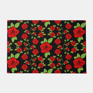 Rose Pattern Home Gifts Doormat