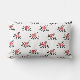 ROSE pattern Lumbar Pillow