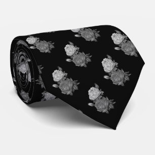 Rose Pattern Tie