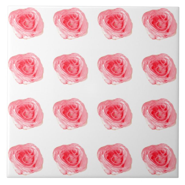 Rose Pattern Tile (Front)