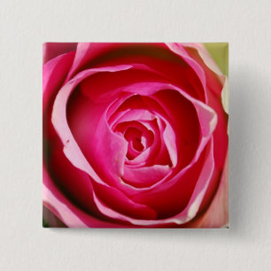 Rose Pedals 2 Inch Square Button
