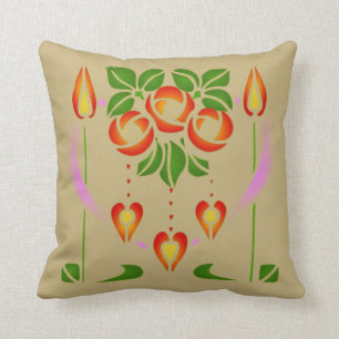 Rose Pendant Pillow