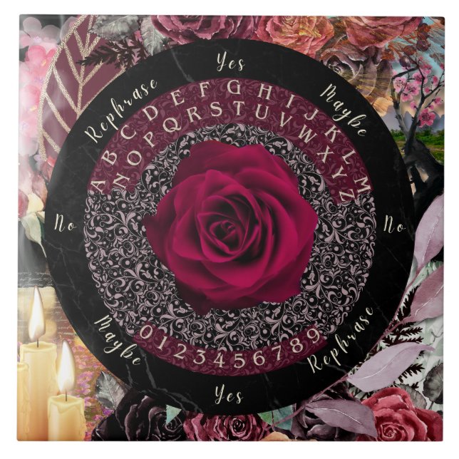 Rose Pendulum Board Tile (Front)
