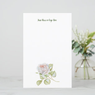 Rose Personalized Stationery