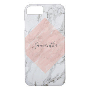 Rose personnalisé  Gold Marble Coque Smartphone