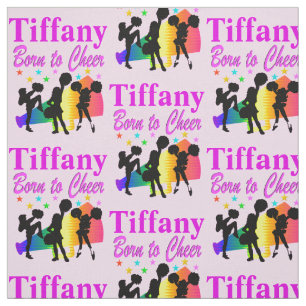 ROSE PERSONNALISÉE NÉE À LA TISSU POM-POM GIRL