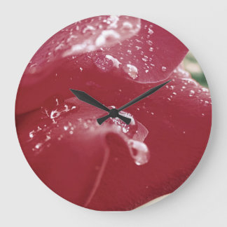 Rose Petal Clock