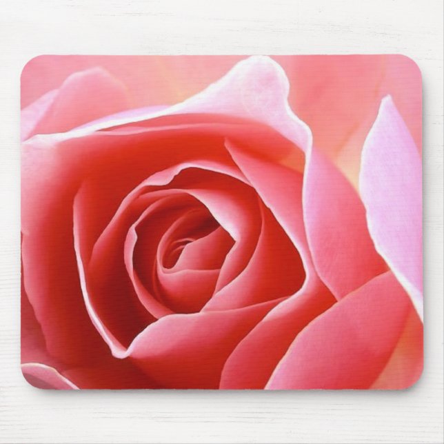 Rose Petal Pink Mouse Pad (Front)