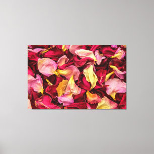 Rose Petals Canvas Print
