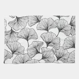 rose petals kitchen towel