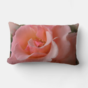 Rose Pillow Personalized Peach Wild Rose Pillow