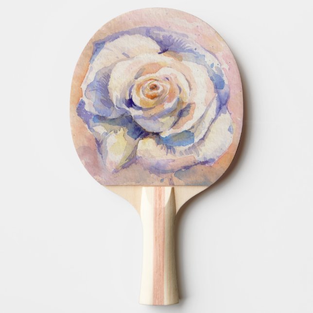 Rose Ping Pong Paddle (Front)