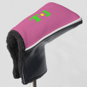 Rose Pink Golf Head Cover