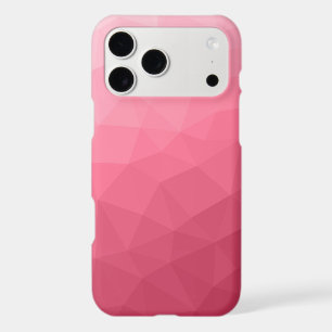 Rose pink light Gradient Geometric Mesh Pattern