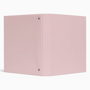 Rose Pink Solid Colour Binder