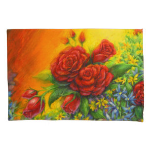 Rose Plumage Pillowcase