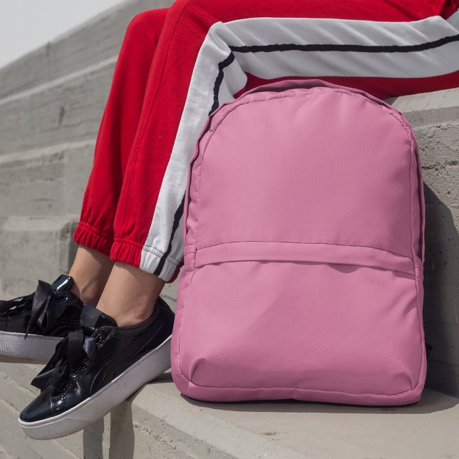 Rose Pompadour Personalized Custom  Printed Backpack (Rose Pompadour Personalized Custom Printed)