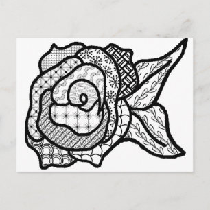 Rose Postcard