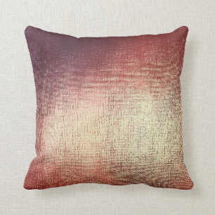 Rose Powder Gold Glam Brush Metallic Pillow