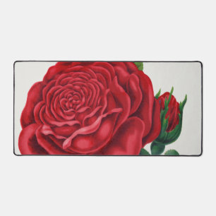 Rose Print Rochester Lithographing and Printing Co Desk Mat