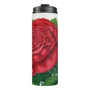 Rose Print Rochester Lithographing and Printing Co Thermal Tumbler