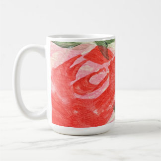 Rose Printed Coffee Mug
