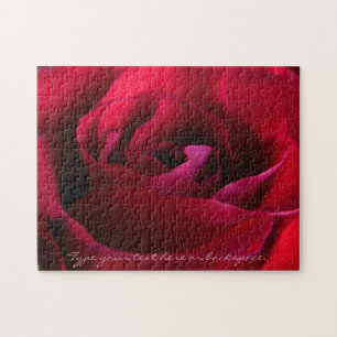 Rose Puzzle Personnalisé Rose Puzzles