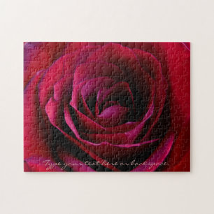 Rose Puzzle Personnalisé Rose Puzzles