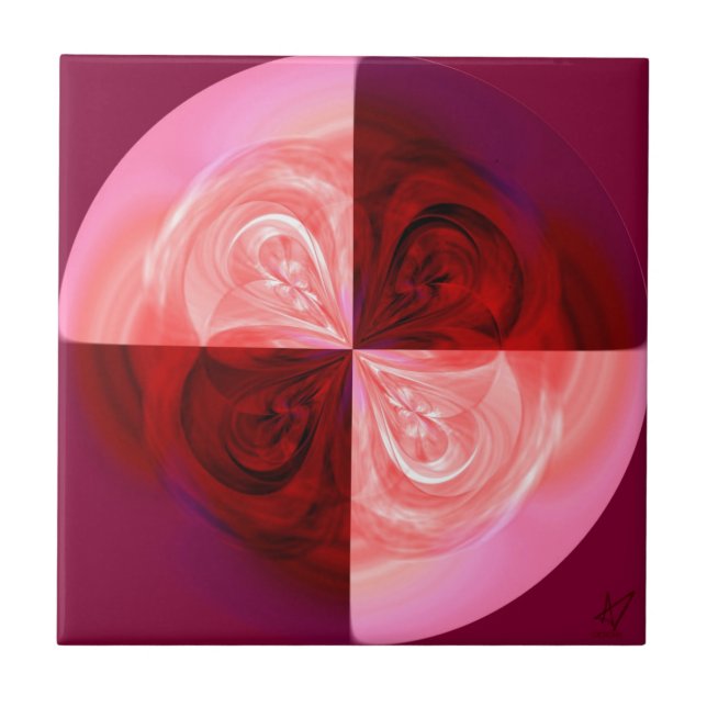 Rose Quarter Tile (Front)