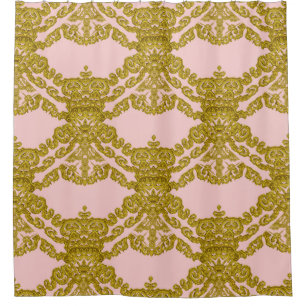 Rose Quartz Baroque Girly French Pattern