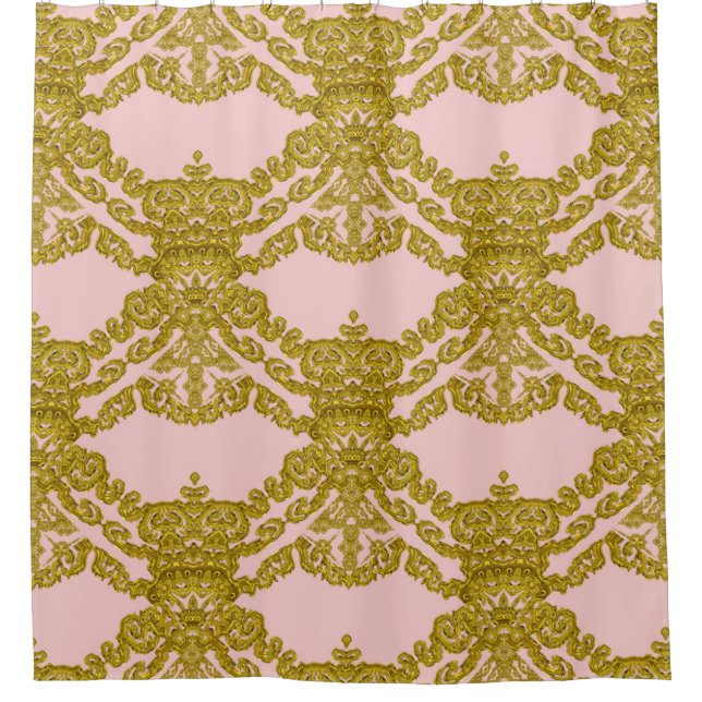 Rose Quartz Baroque Girly French Pattern (Front)