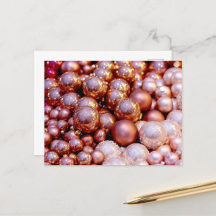 Rose Quartz Christmas Postcard