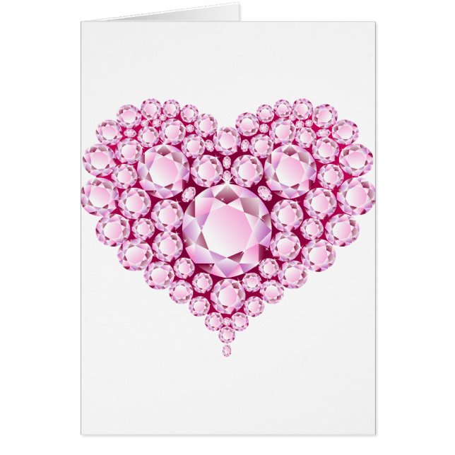 Rose Quartz Heart Gems (Front)