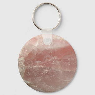 Rose Quartz Keychain