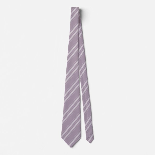 Rose Quartz Lines Modern Tie (Front)